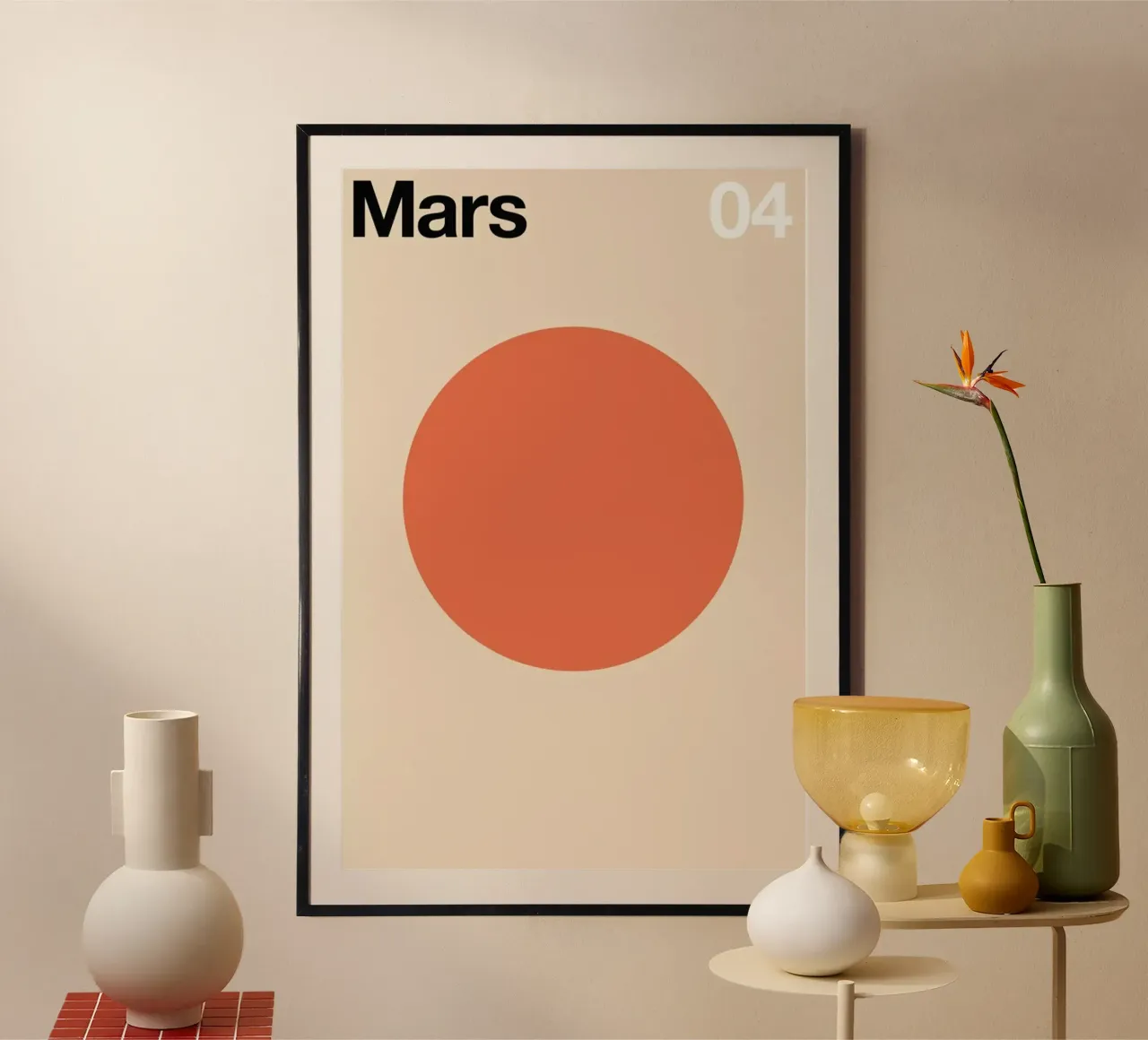Mars 04 poster by Florent Bodart