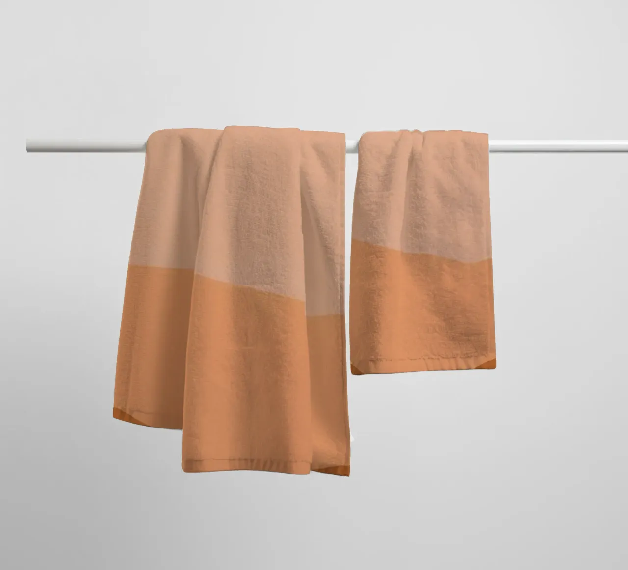 Paesaggio Giornata minimalista asciugamano da bagno da Bartosz Powalka