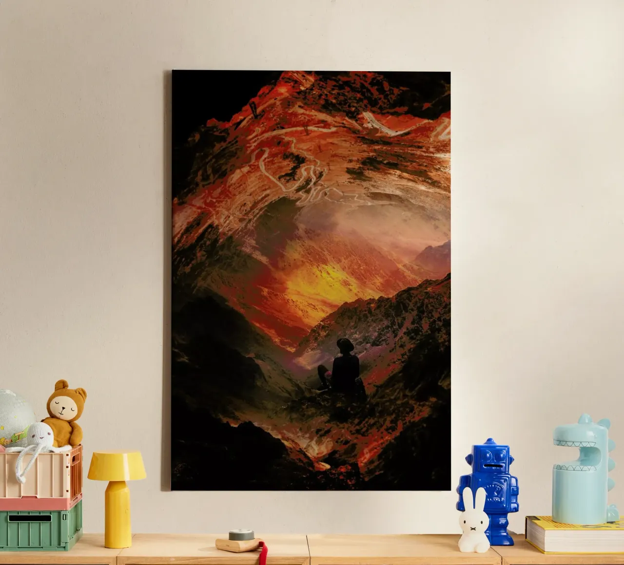 Good Things Are Coming on Mars canvas by Stoian Hitrov