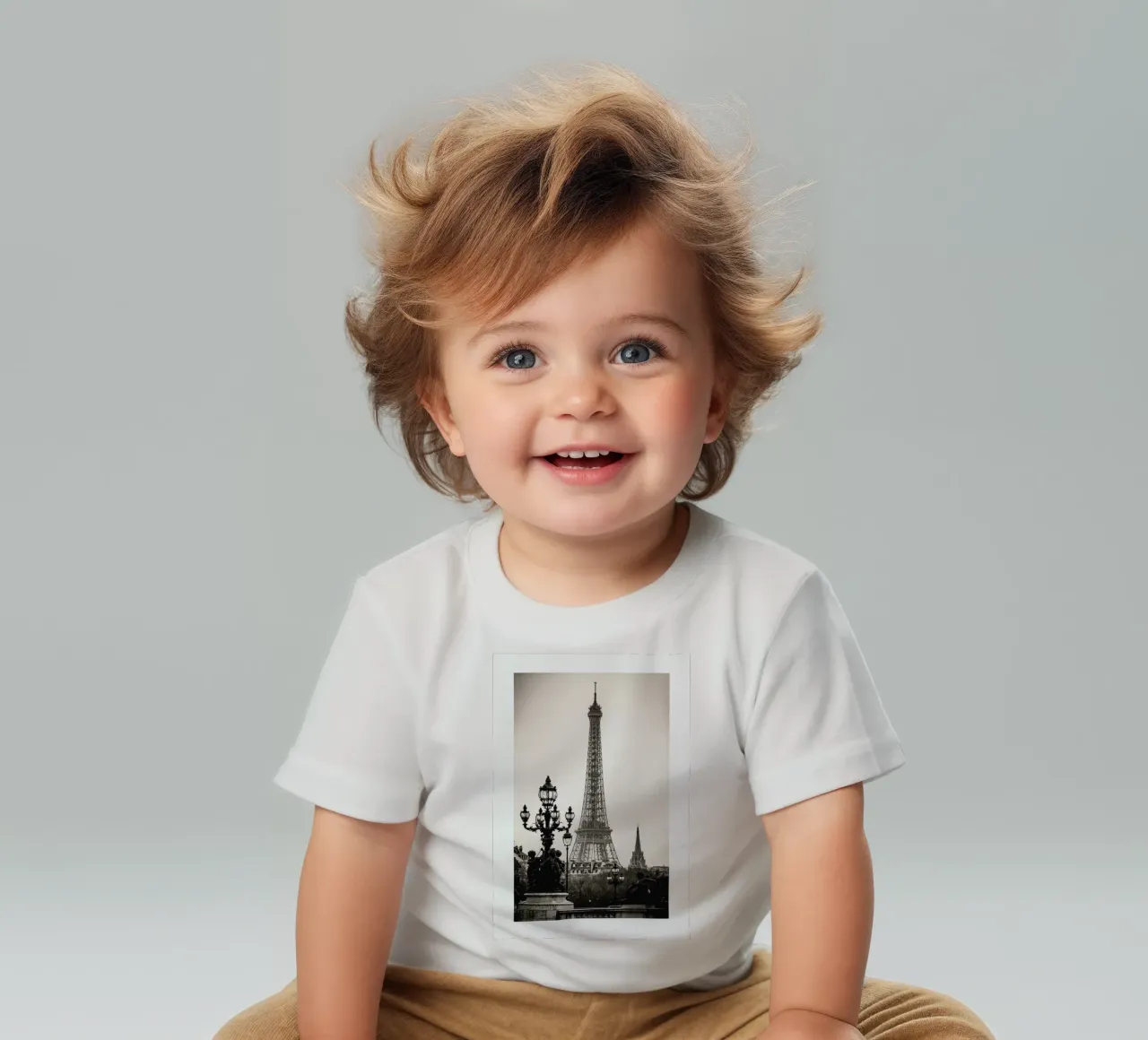 Eiffel Tower maglietta neonato da METROPOLIS