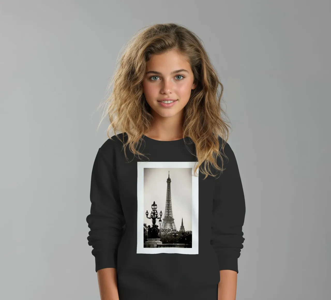 Eiffel Tower felpa bambino da METROPOLIS