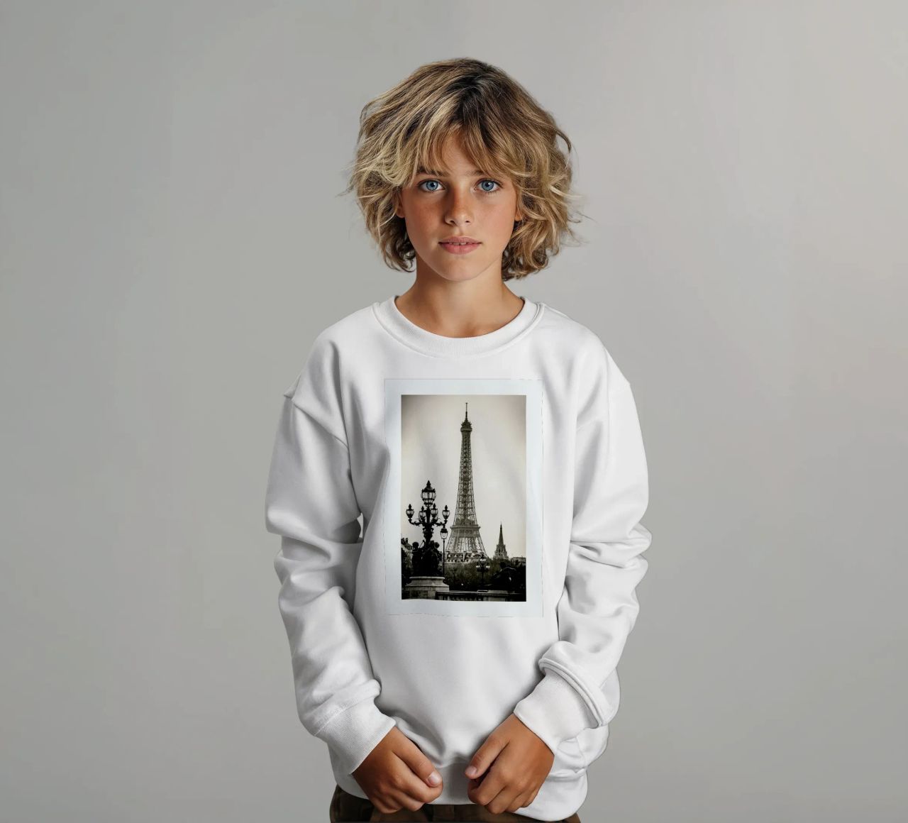 Eiffel Tower felpa bambino da METROPOLIS