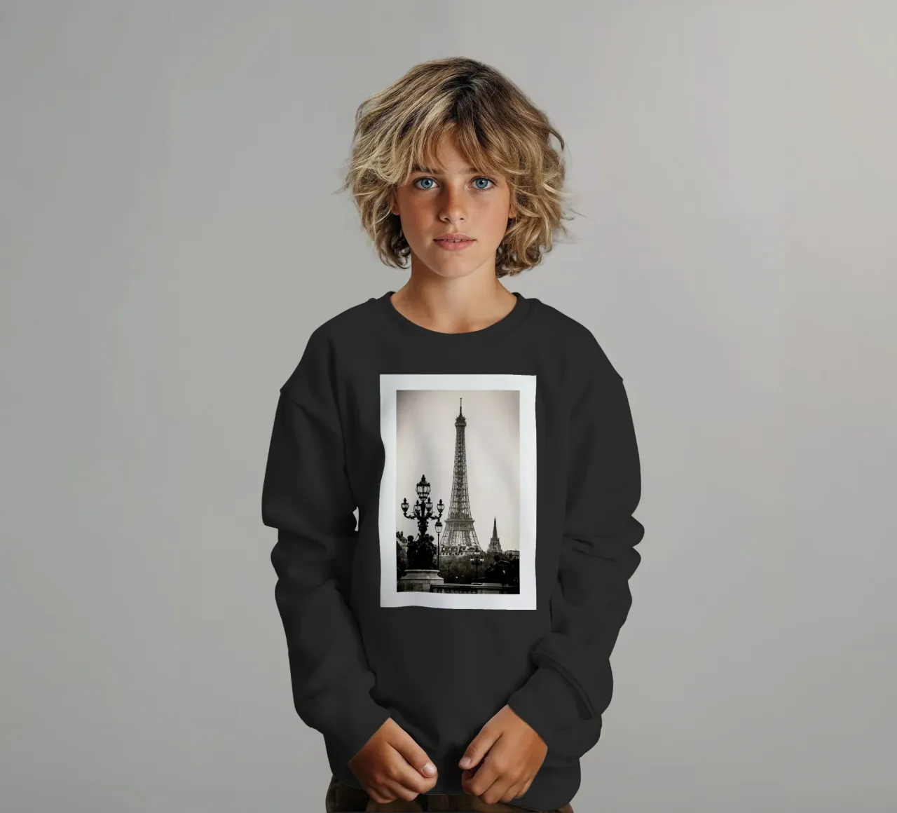 Eiffel Tower felpa bambino da METROPOLIS