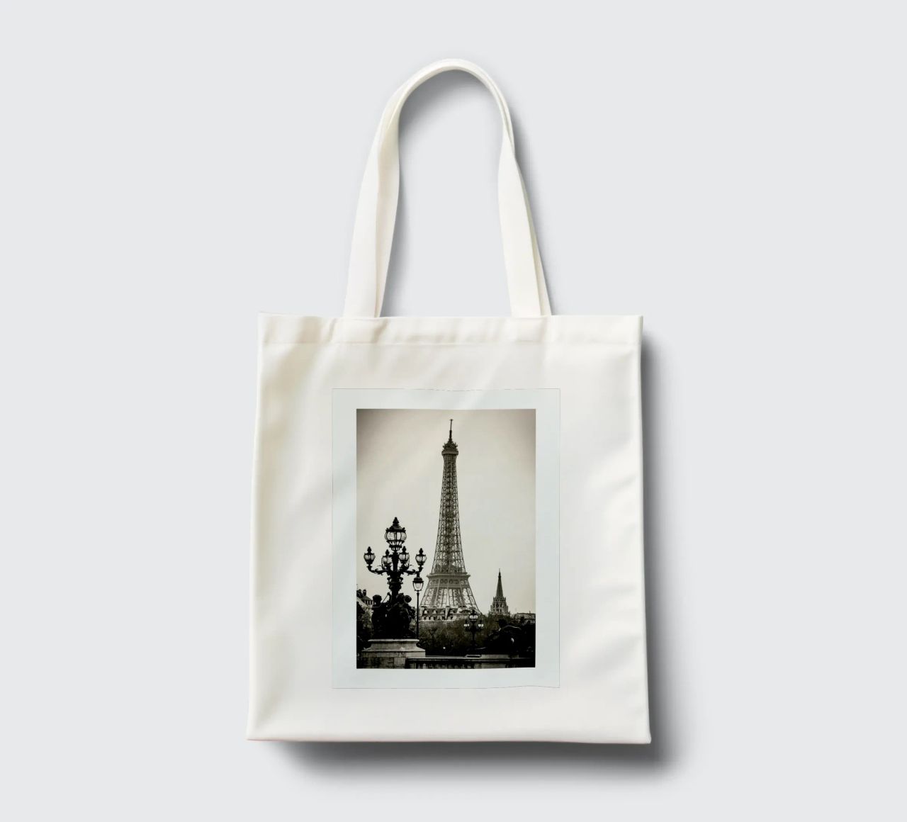 Eiffel Tower borsa in juta da METROPOLIS