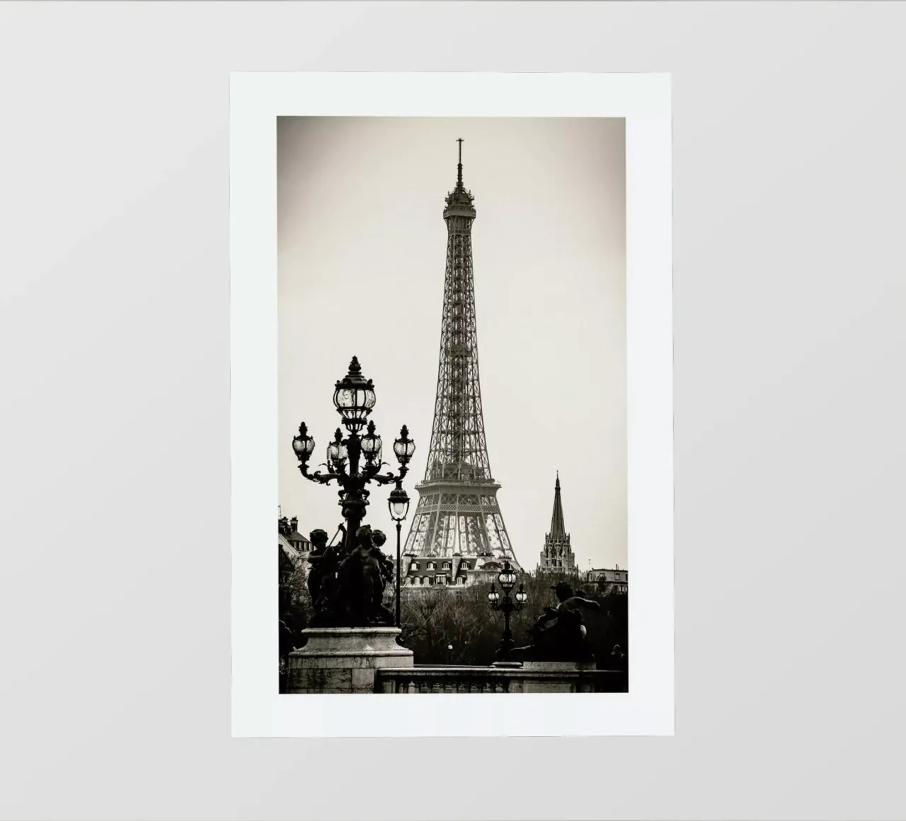 Eiffel Tower Backlit Folie von METROPOLIS