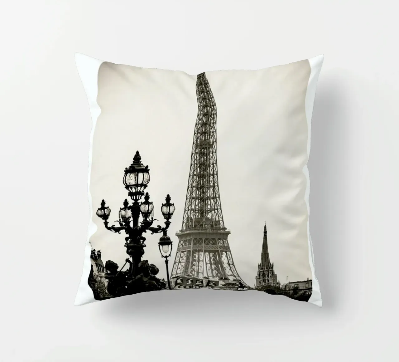Eiffel Tower Kissen von METROPOLIS
