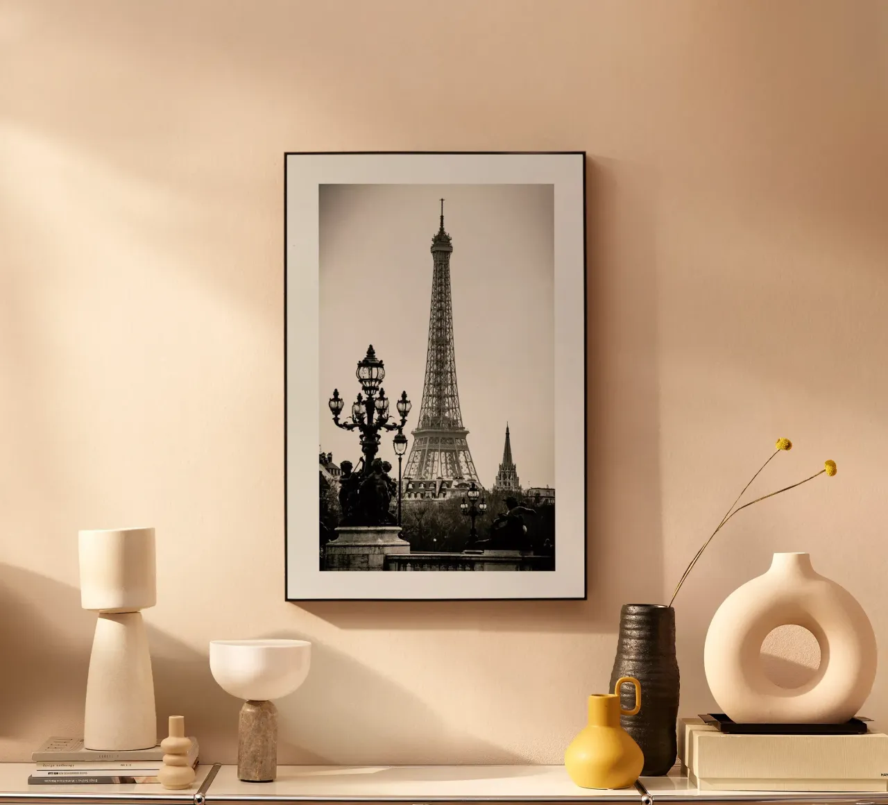 Eiffel Tower Alu-Dibond von METROPOLIS
