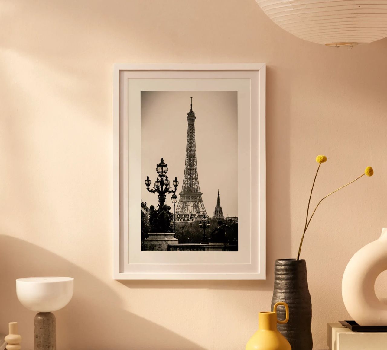 Eiffel Tower carta hahnemühle da METROPOLIS
