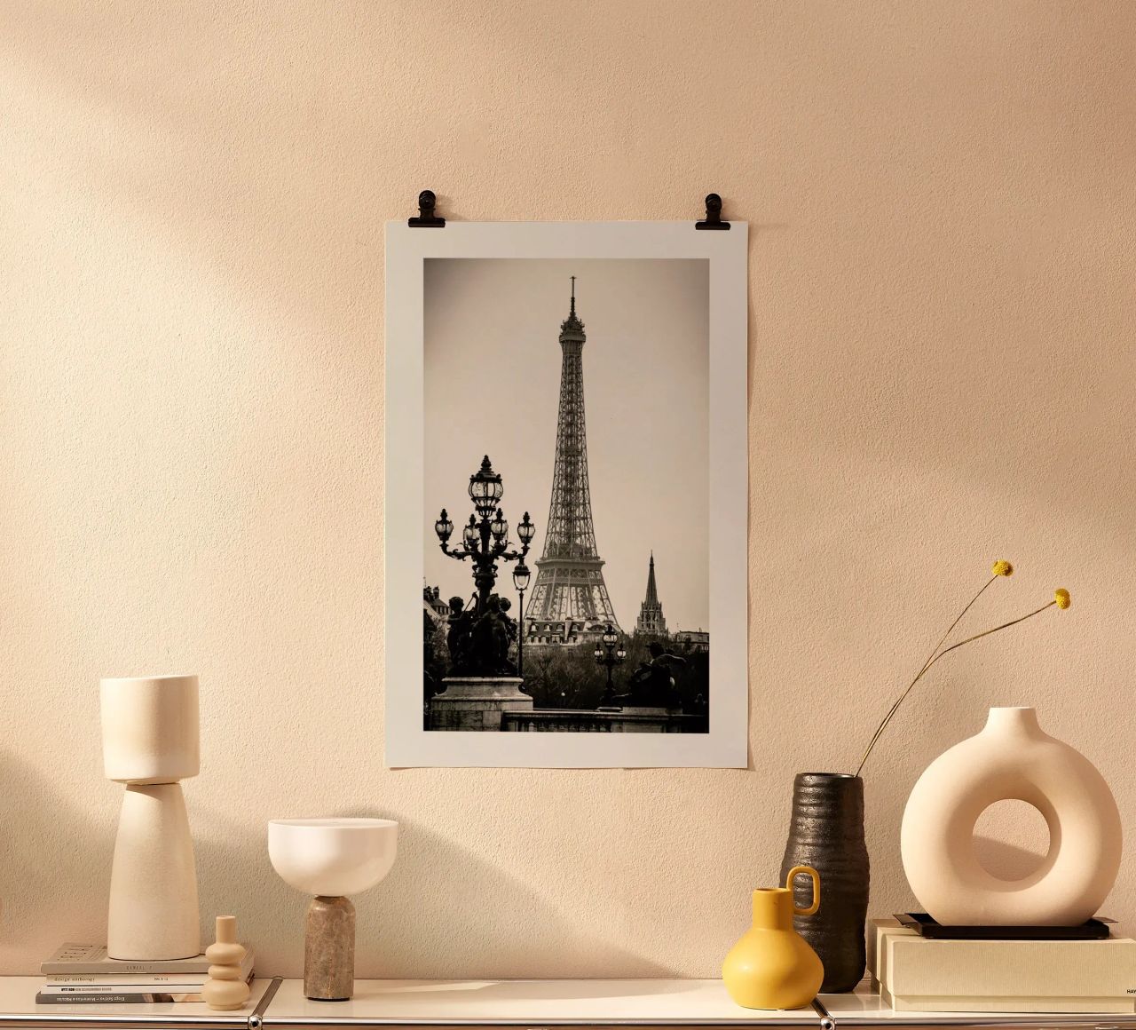 Eiffel Tower carta hahnemühle da METROPOLIS