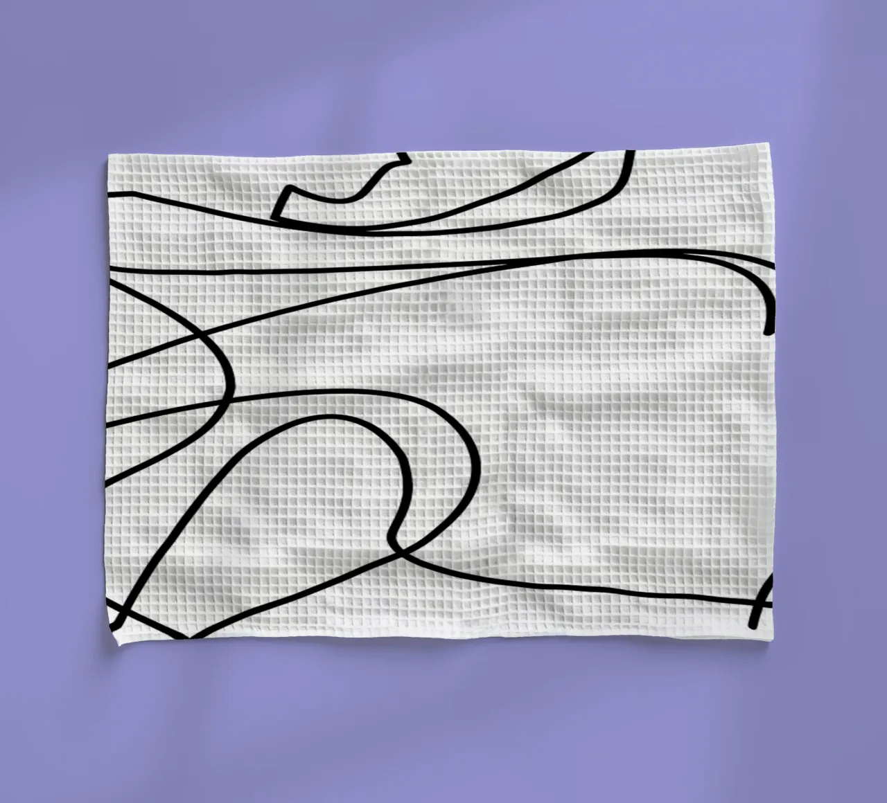 line art donna canovaccio da cucina da Aiden Garcia