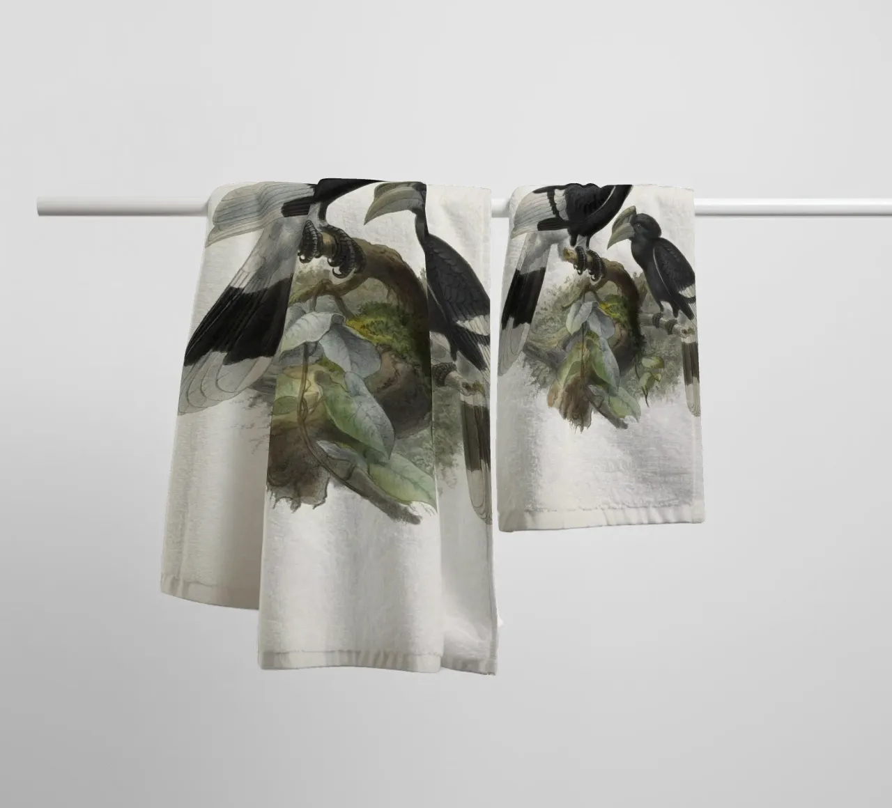 Vintage Keulemans 1 Bycanistes Cylindricus asciugamano da bagno da Vintage Print Collection