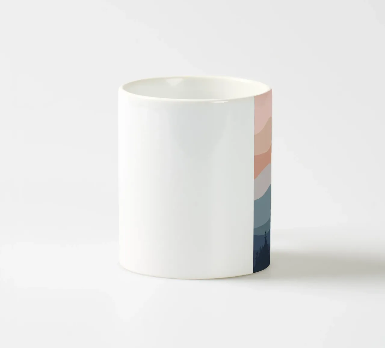 Avventura in montagna tazza in ceramica da Bartosz Powalka