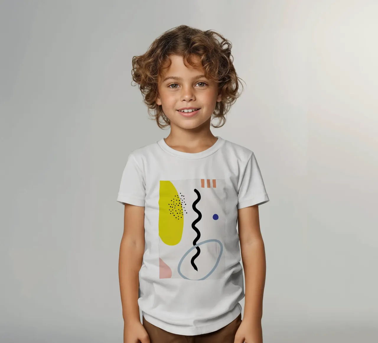 Vertical Waves kinder t-shirt van Studio One