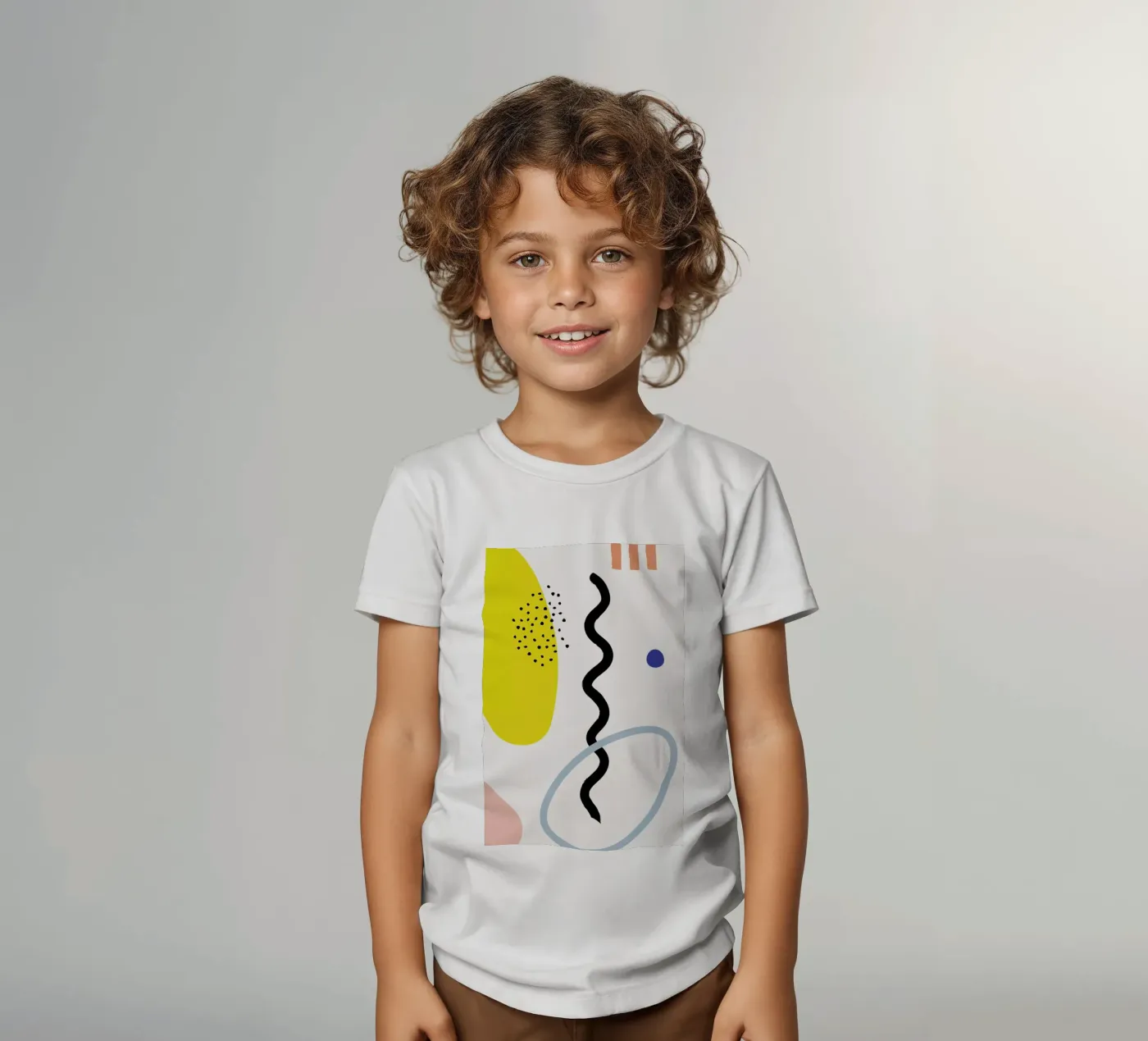 Vertical Waves kinder t-shirt van Studio One