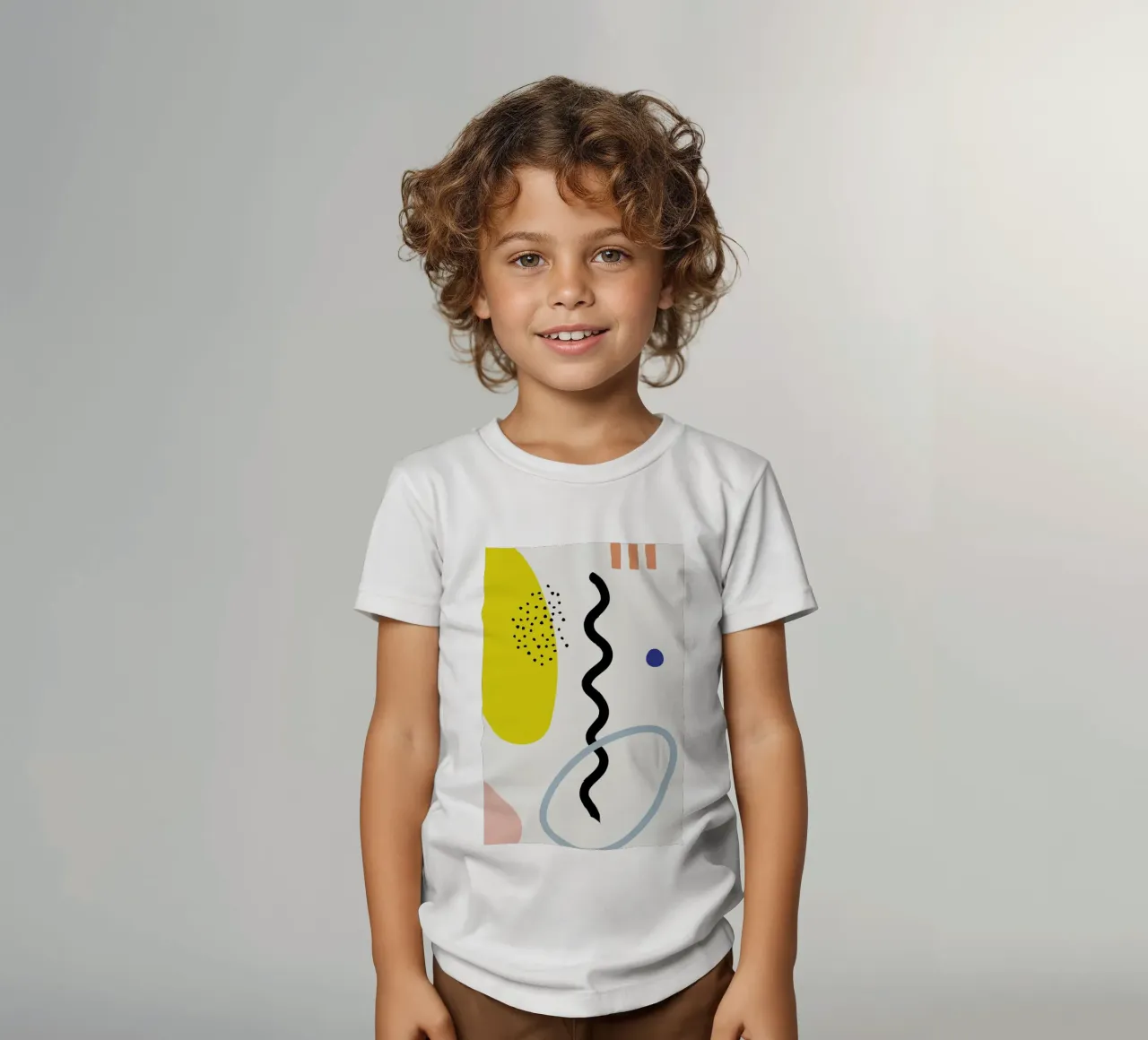 Vertical Waves kinder t-shirt van Studio One