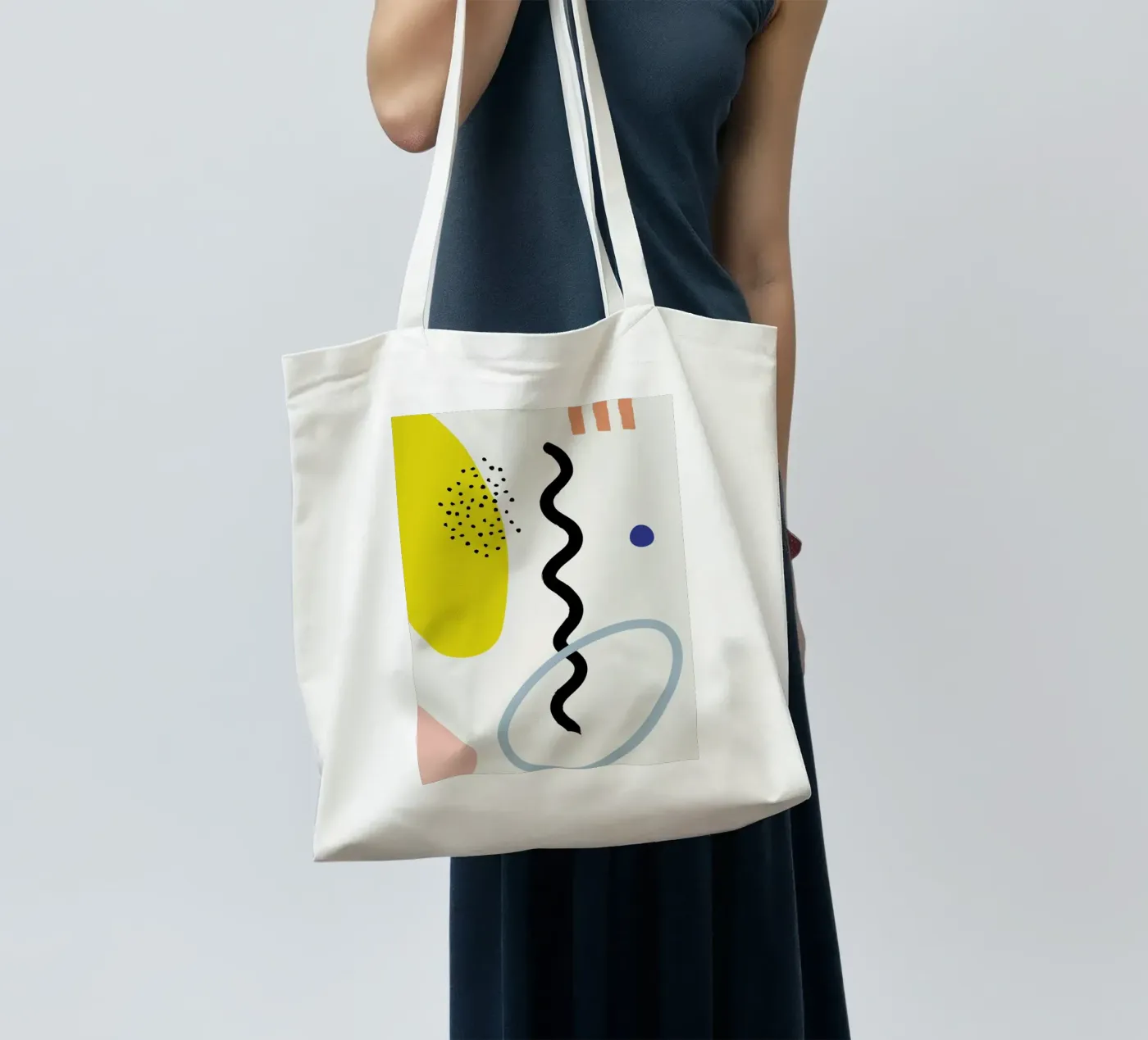 Vertical Waves tote bag by Studio One