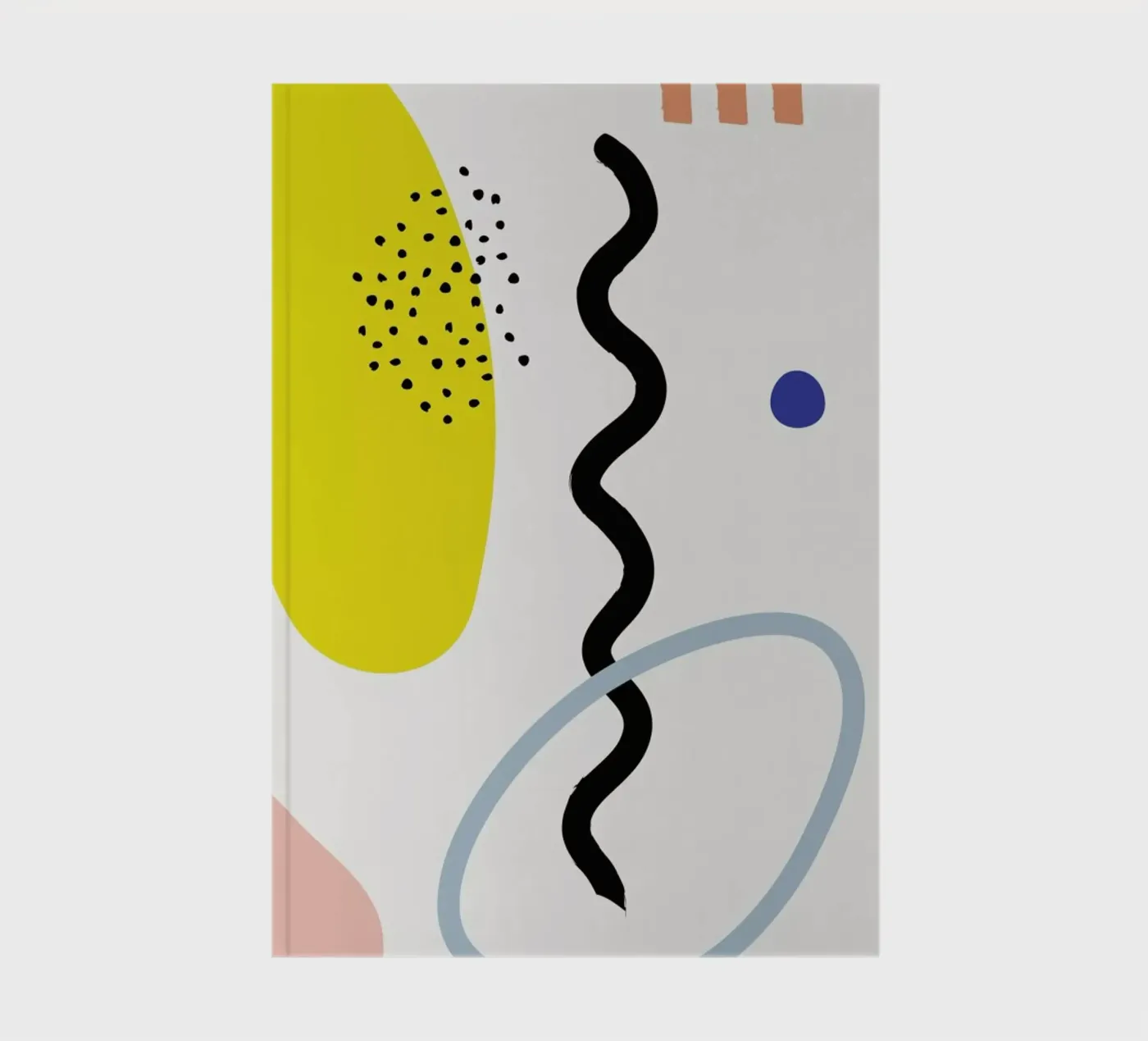 Vertical Waves notebook by Studio One