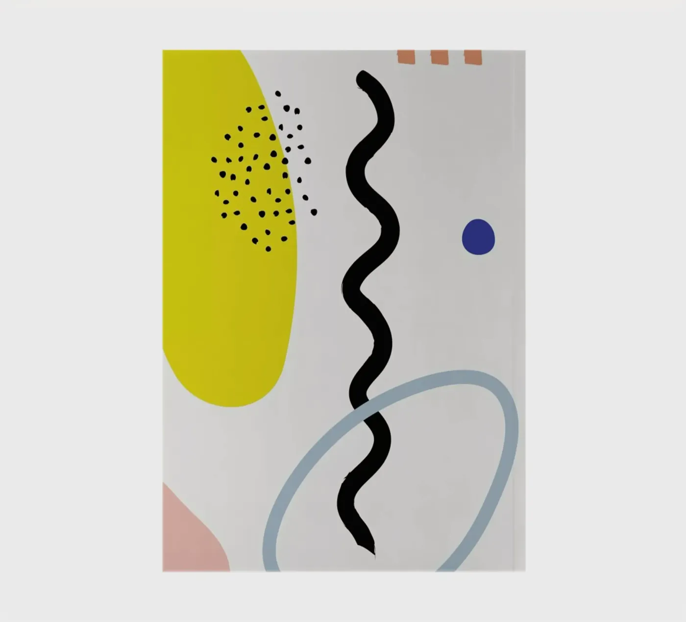 Vertical Waves notebook by Studio One