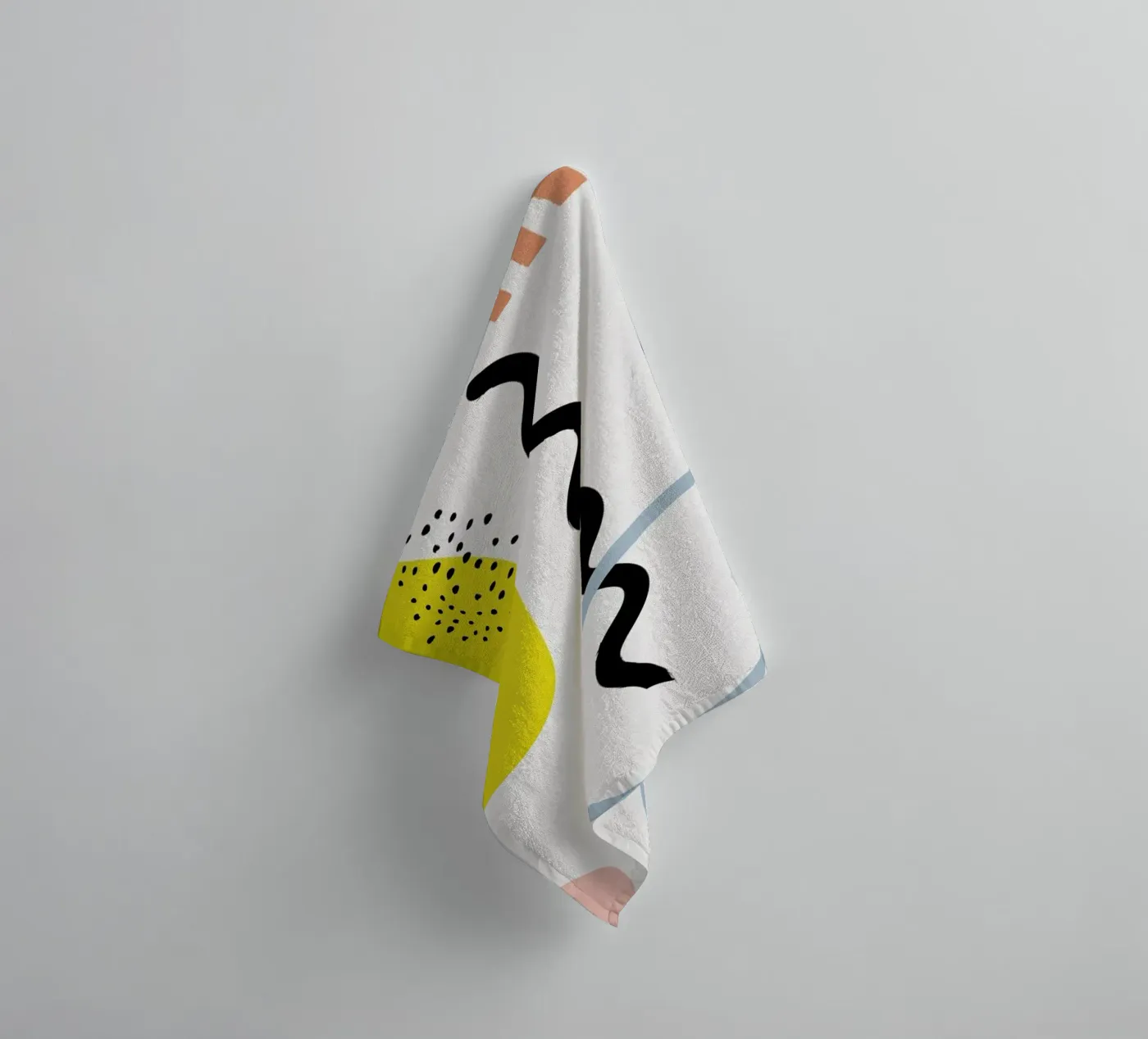 Vertical Waves badhanddoek van Studio One