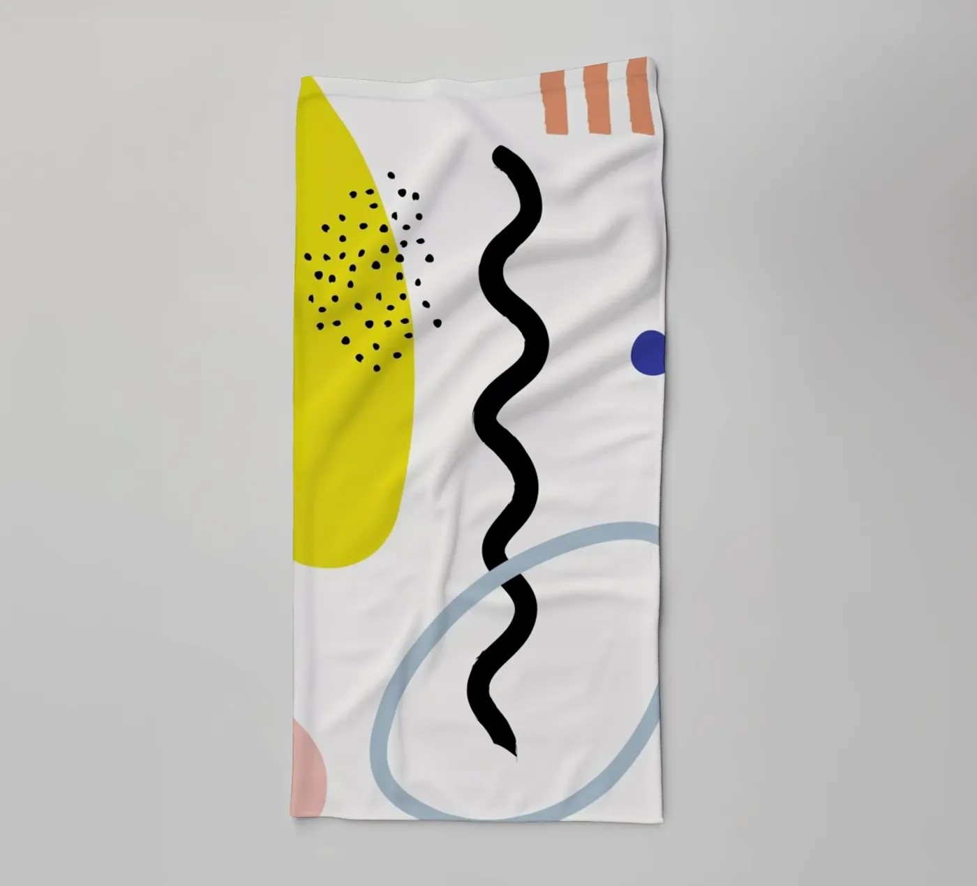 Vertical Waves towel by Studio One