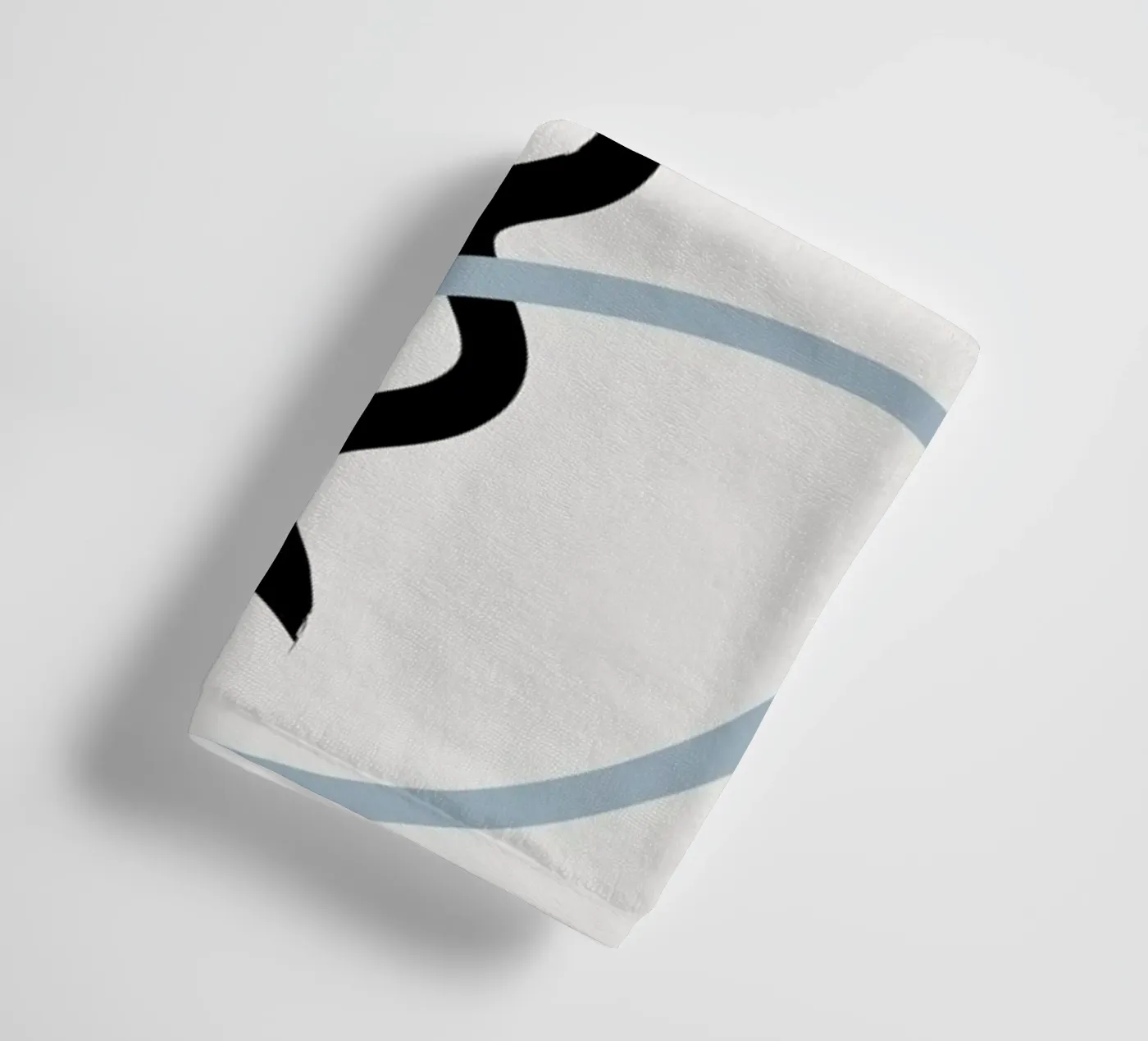 Vertical Waves towel by Studio One