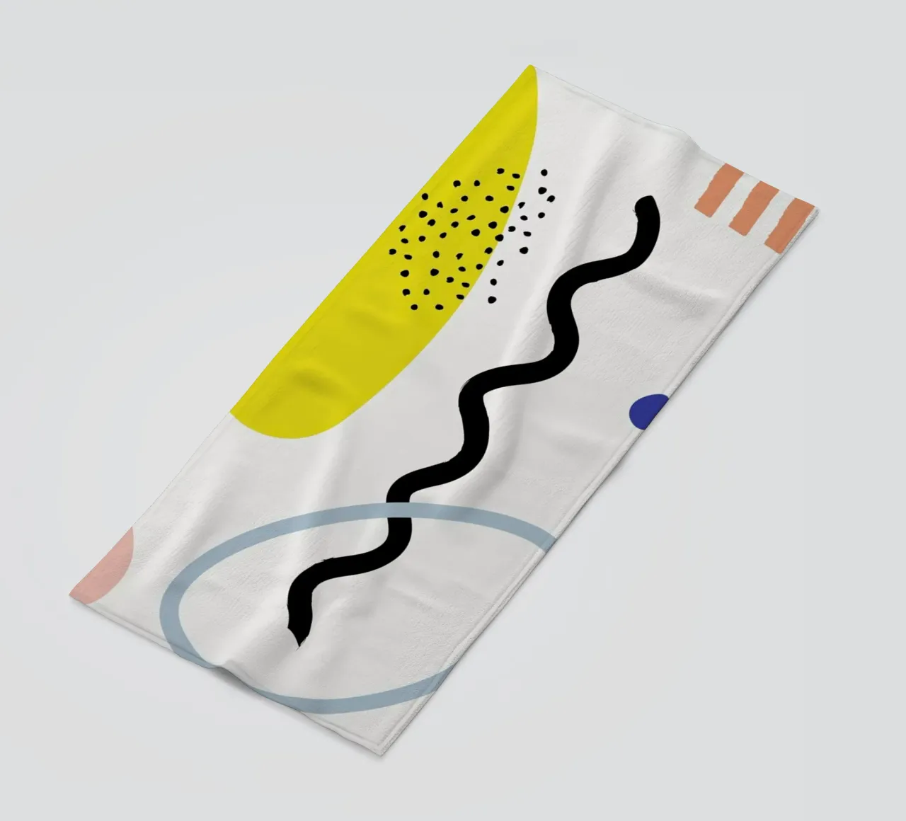 Vertical Waves Strandtuch von Studio One