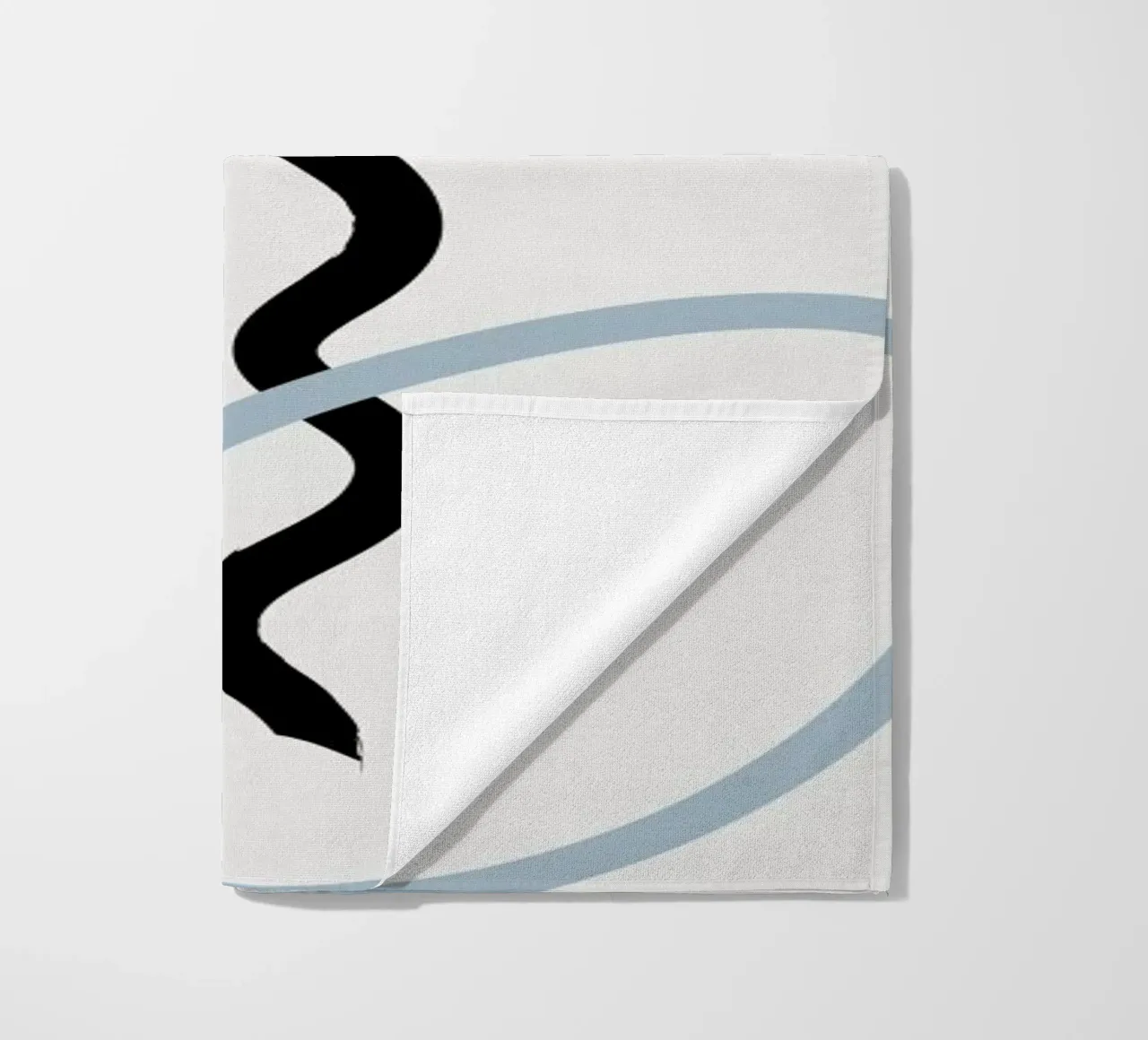 Vertical Waves Strandtuch von Studio One