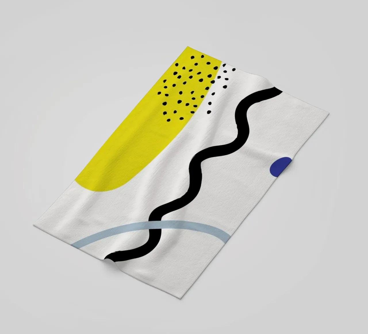 Vertical Waves Strandtuch von Studio One