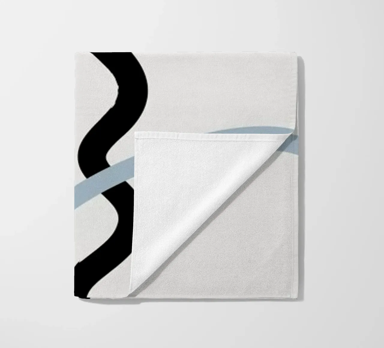 Vertical Waves Strandtuch von Studio One