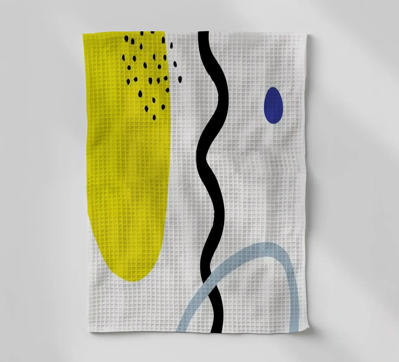 Vertical Waves Geschirrtuch von Studio One