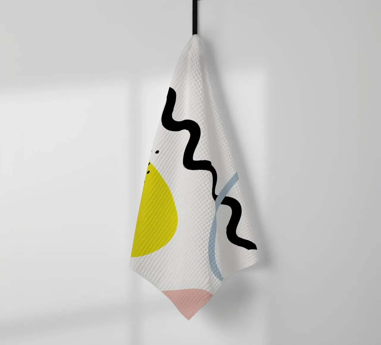 Vertical Waves Geschirrtuch von Studio One