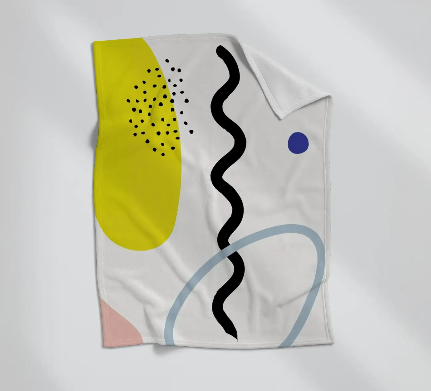 Vertical Waves Fleecedecke von Studio One