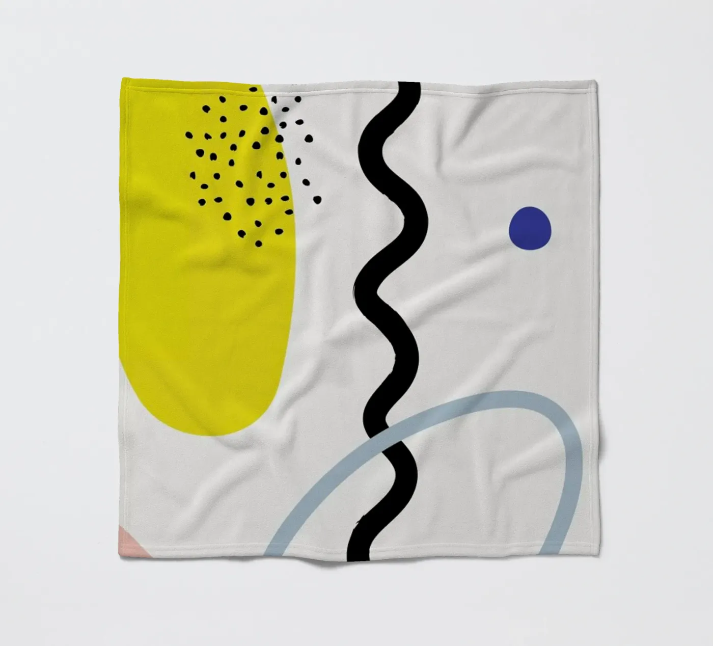 Vertical Waves fleece blanket by Studio One