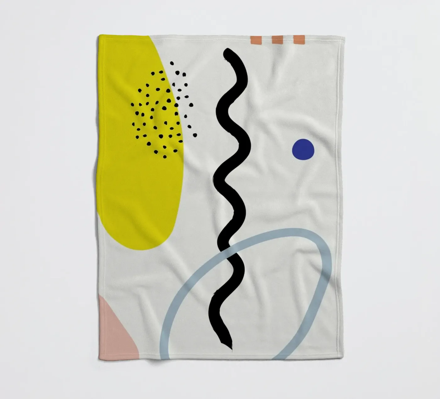 Vertical Waves Fleecedecke von Studio One