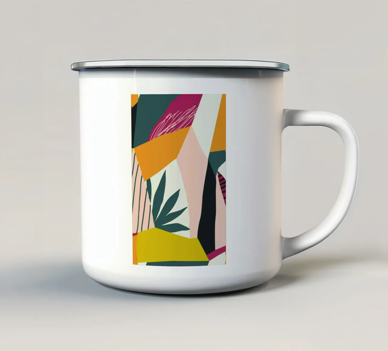 Peekaboo tazza in smalto da Pure