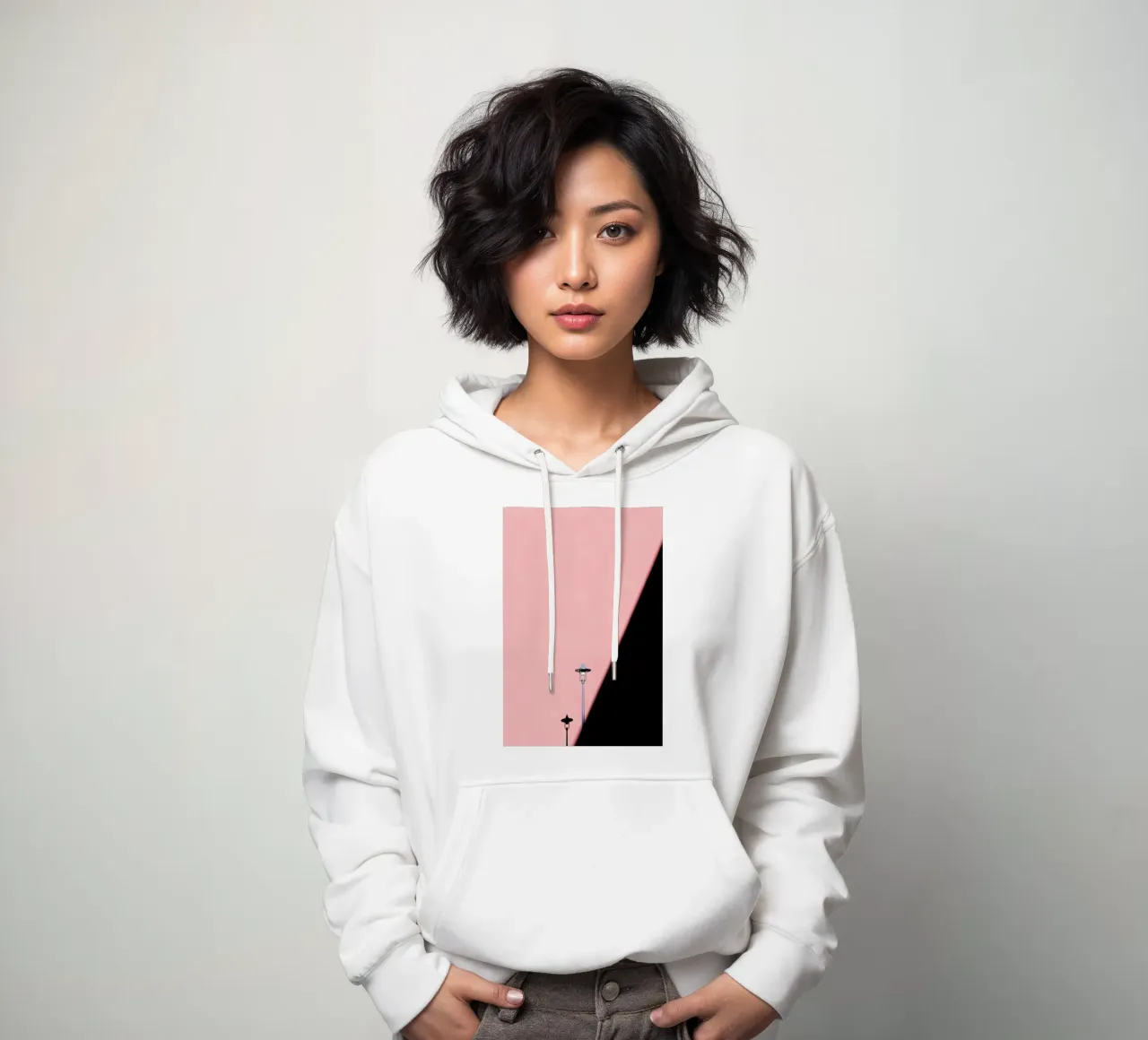 Light and Line felpa con cappuccio da Rupert Höller