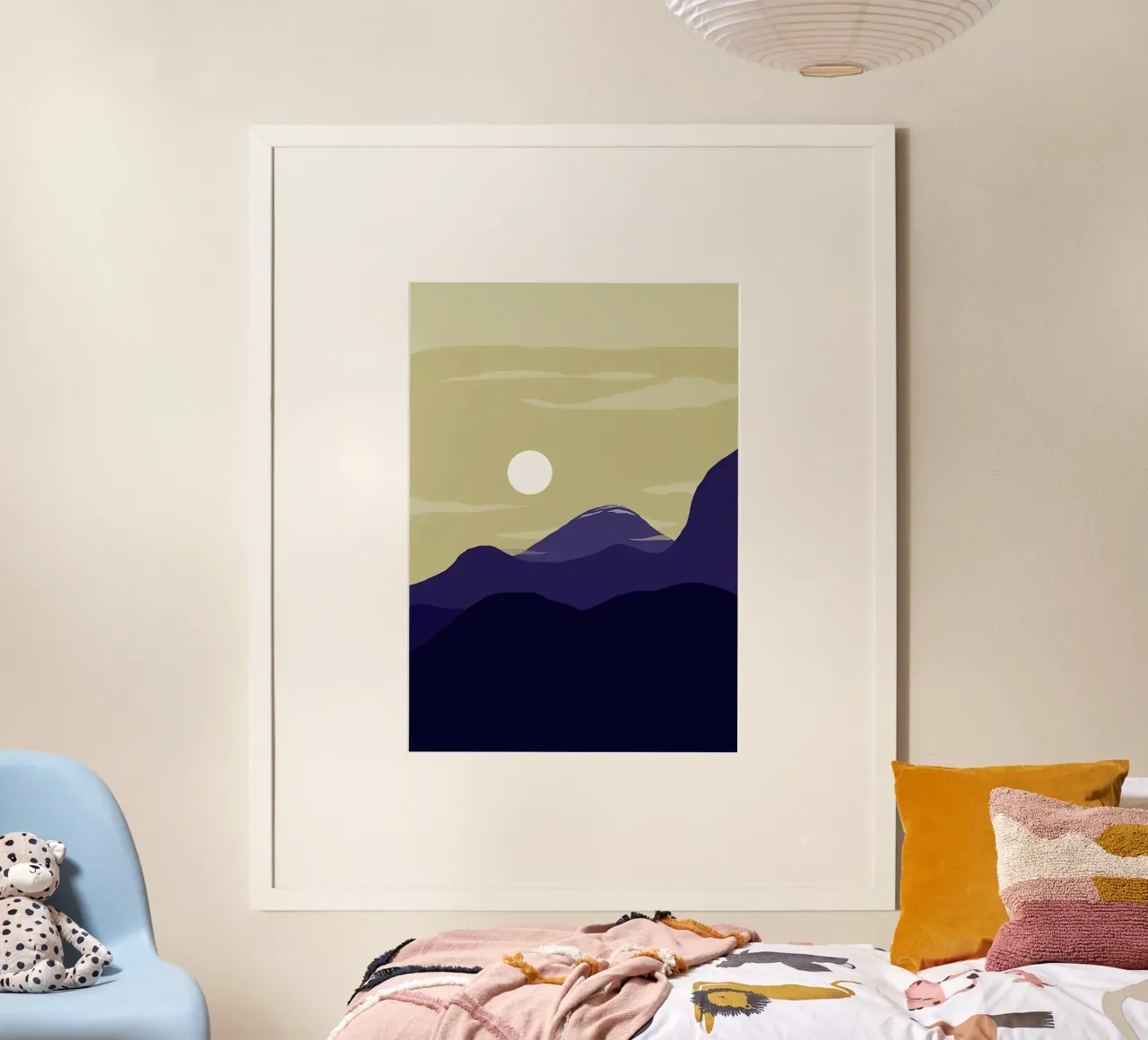 Vista sulle montagne poster da Bartosz Powalka