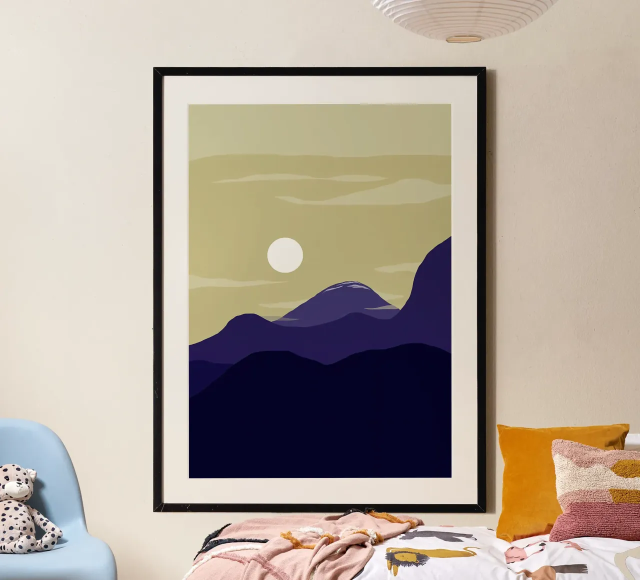 Vista sulle montagne poster da Bartosz Powalka