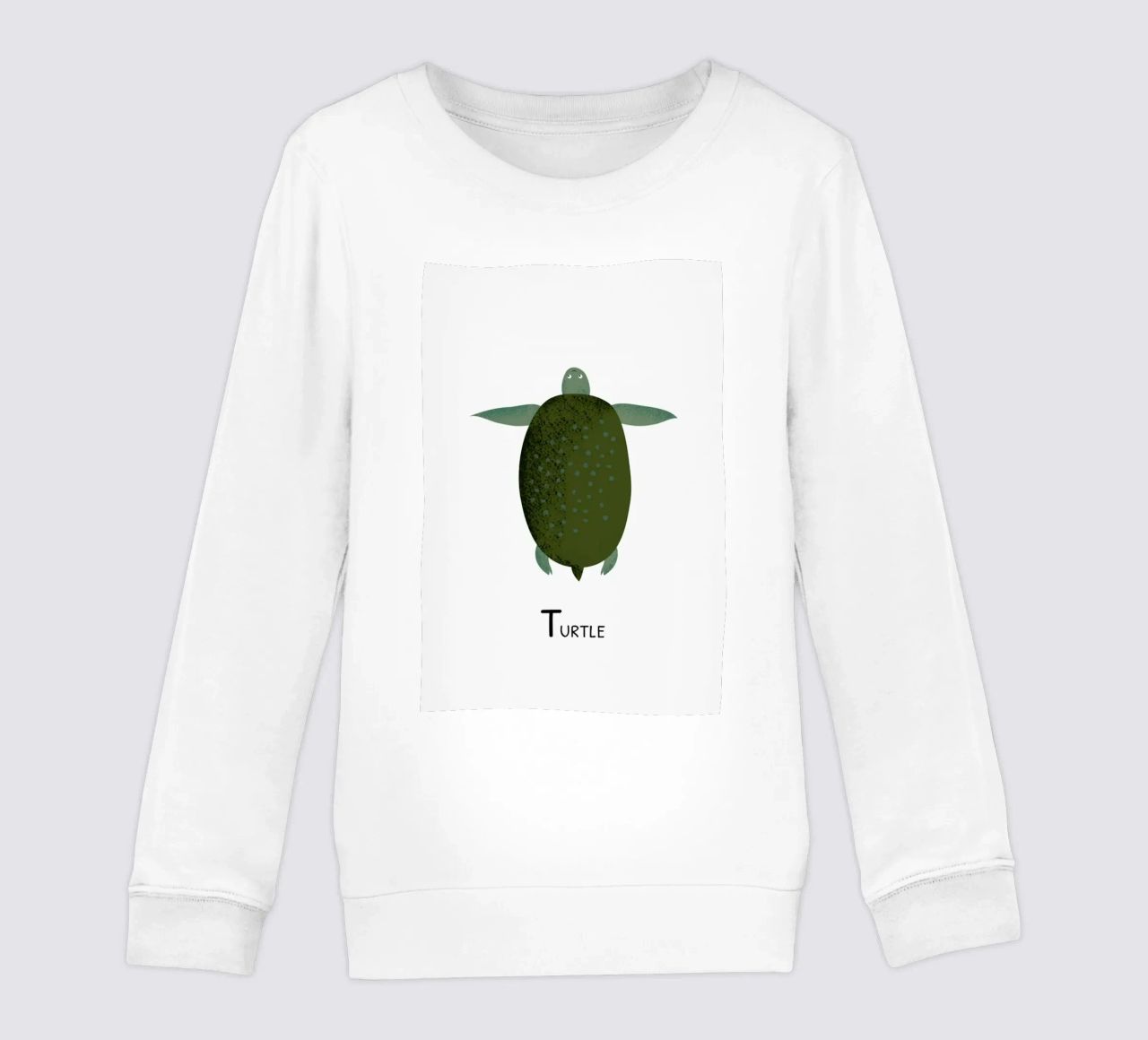 T for Turtle felpa bambino da Little Flourishes