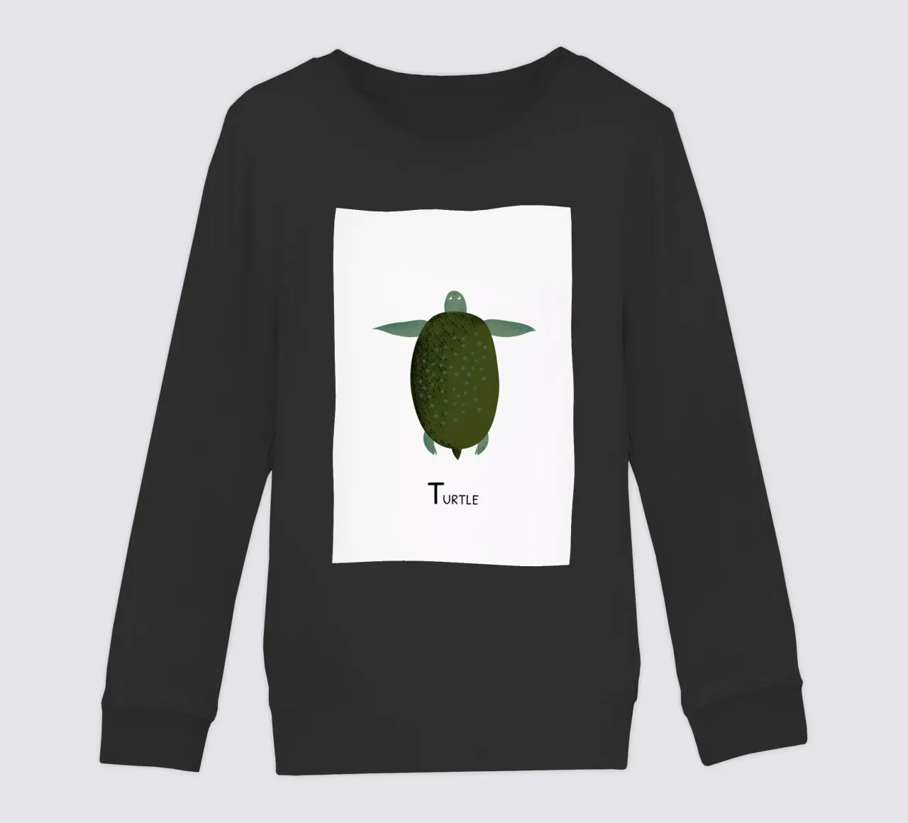 T for Turtle felpa bambino da Little Flourishes