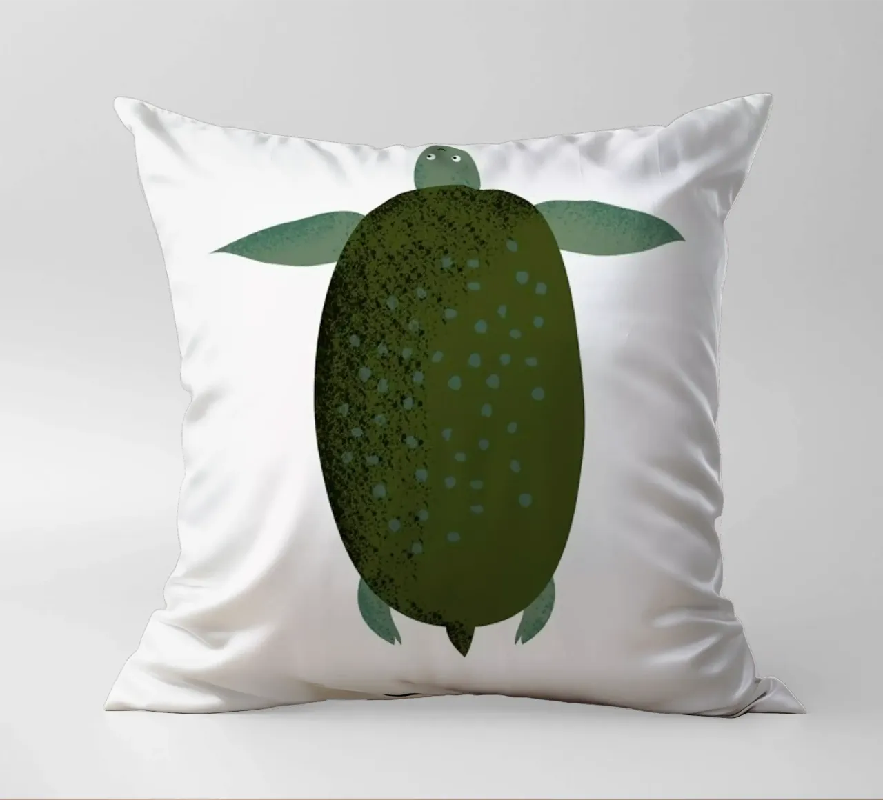 T for Turtle cuscino da Little Flourishes