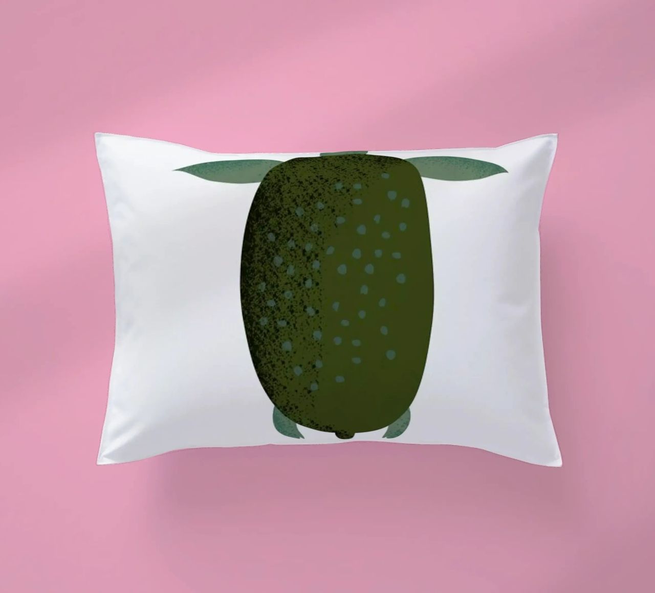 T for Turtle cuscino da Little Flourishes