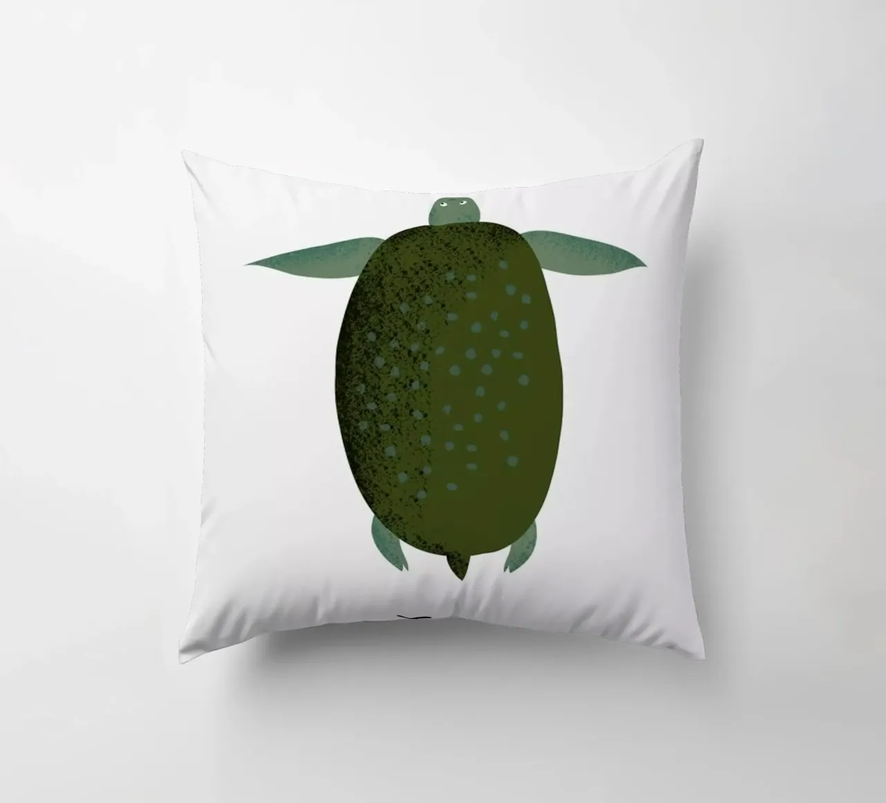 T for Turtle cuscino da Little Flourishes