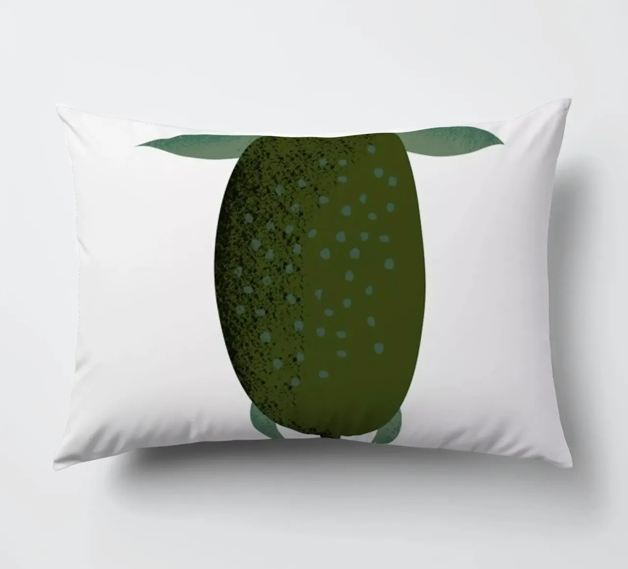 T for Turtle cuscino da Little Flourishes