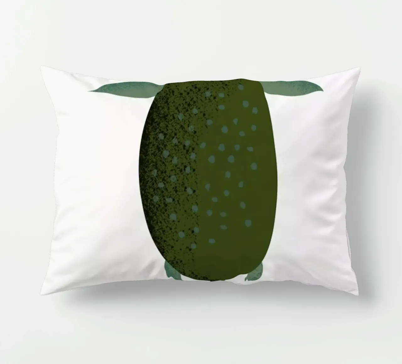 T for Turtle cuscino da Little Flourishes