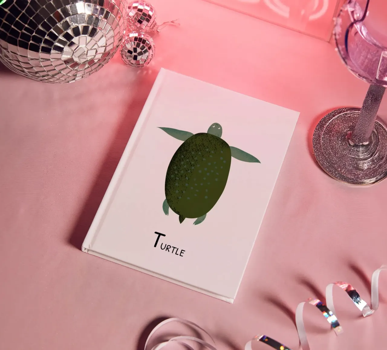 T for Turtle notebook by Little Flourishes
