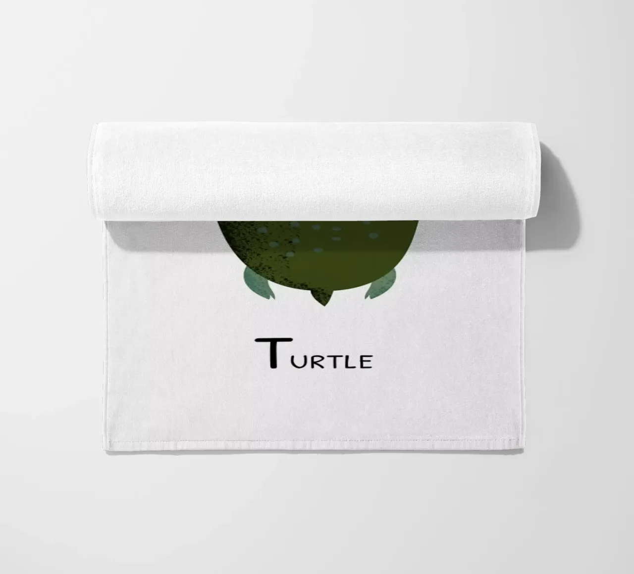 T for Turtle telo mare da Little Flourishes