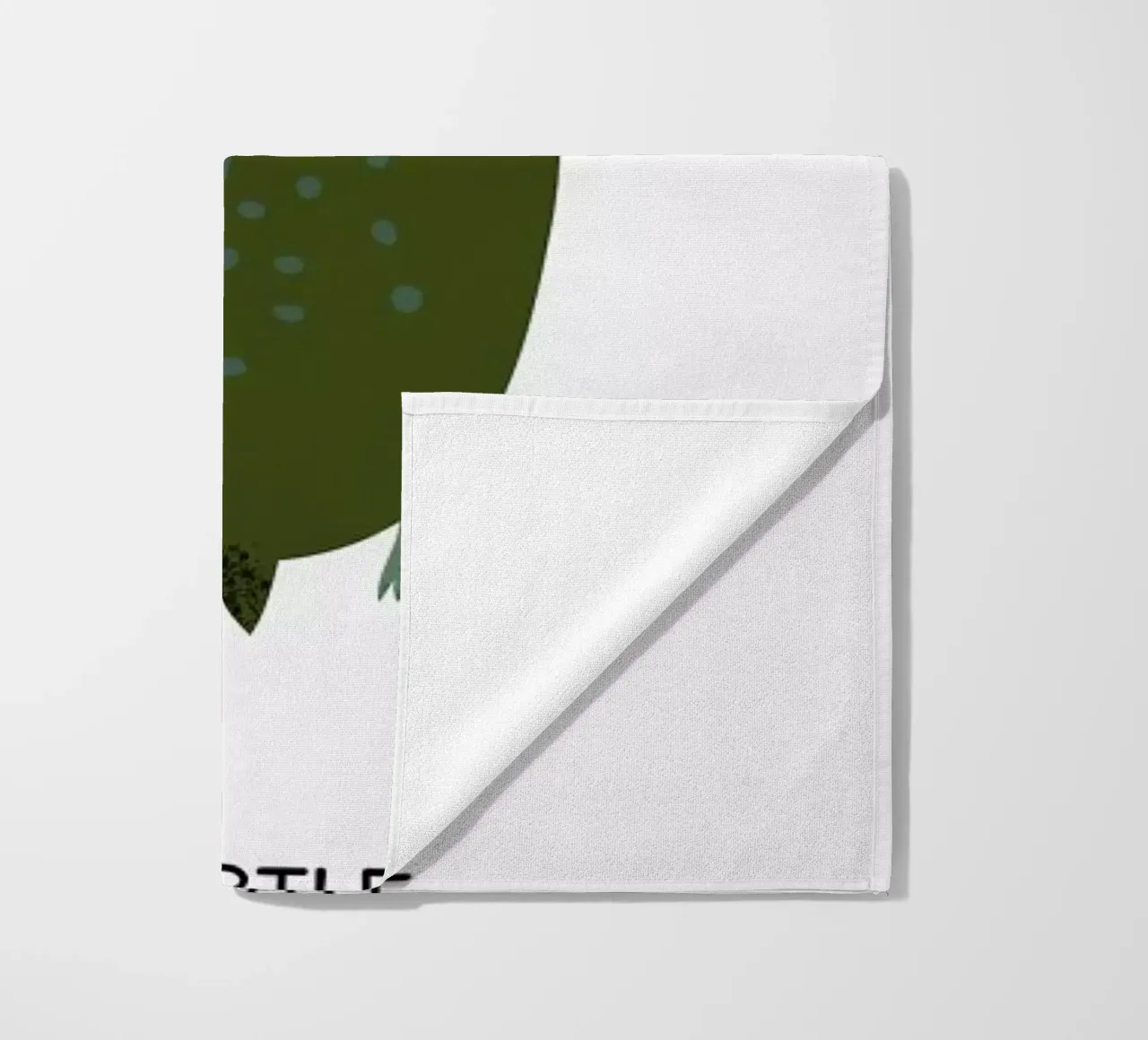 T for Turtle telo mare da Little Flourishes