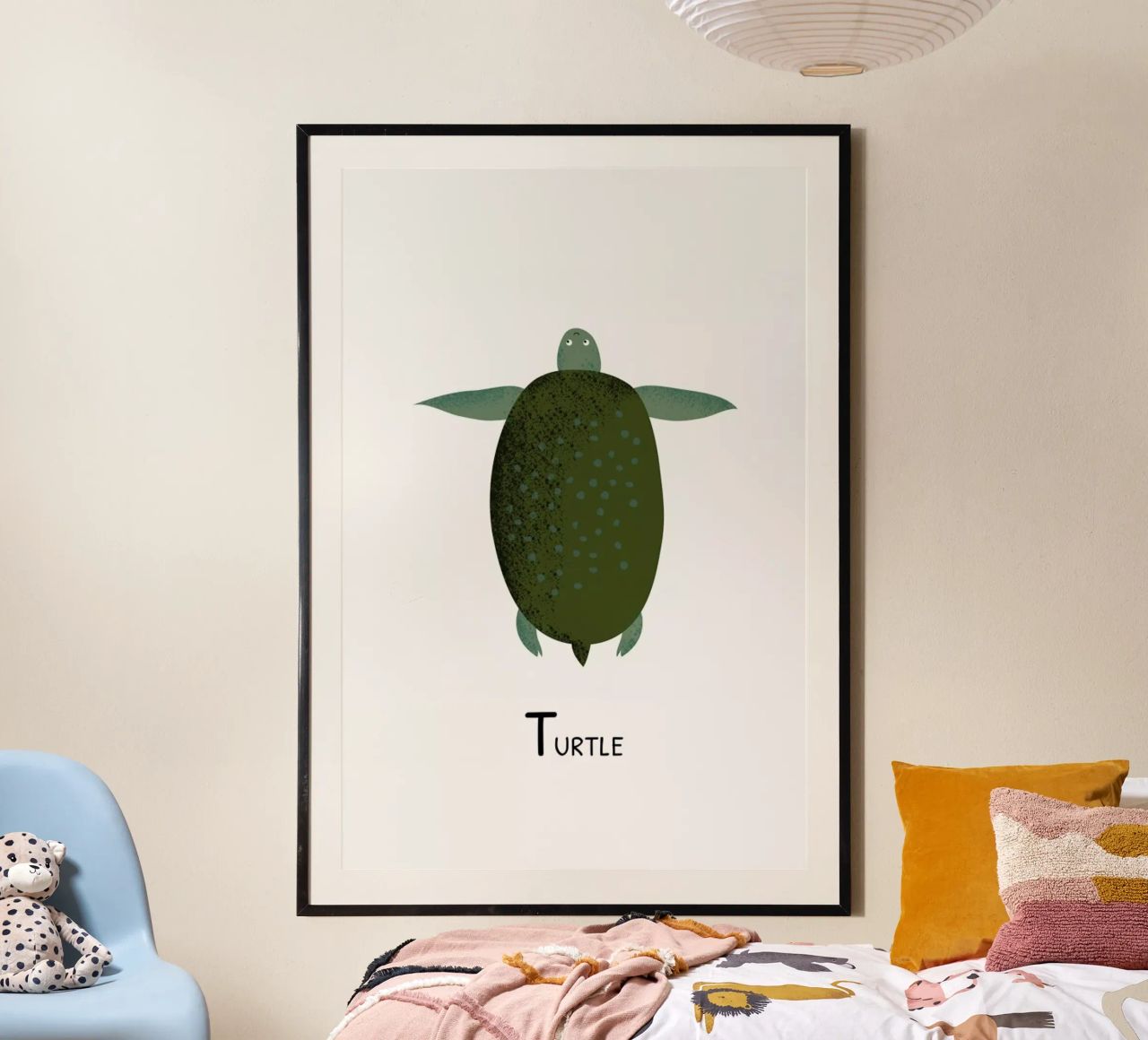 T for Turtle carta hahnemühle da Little Flourishes