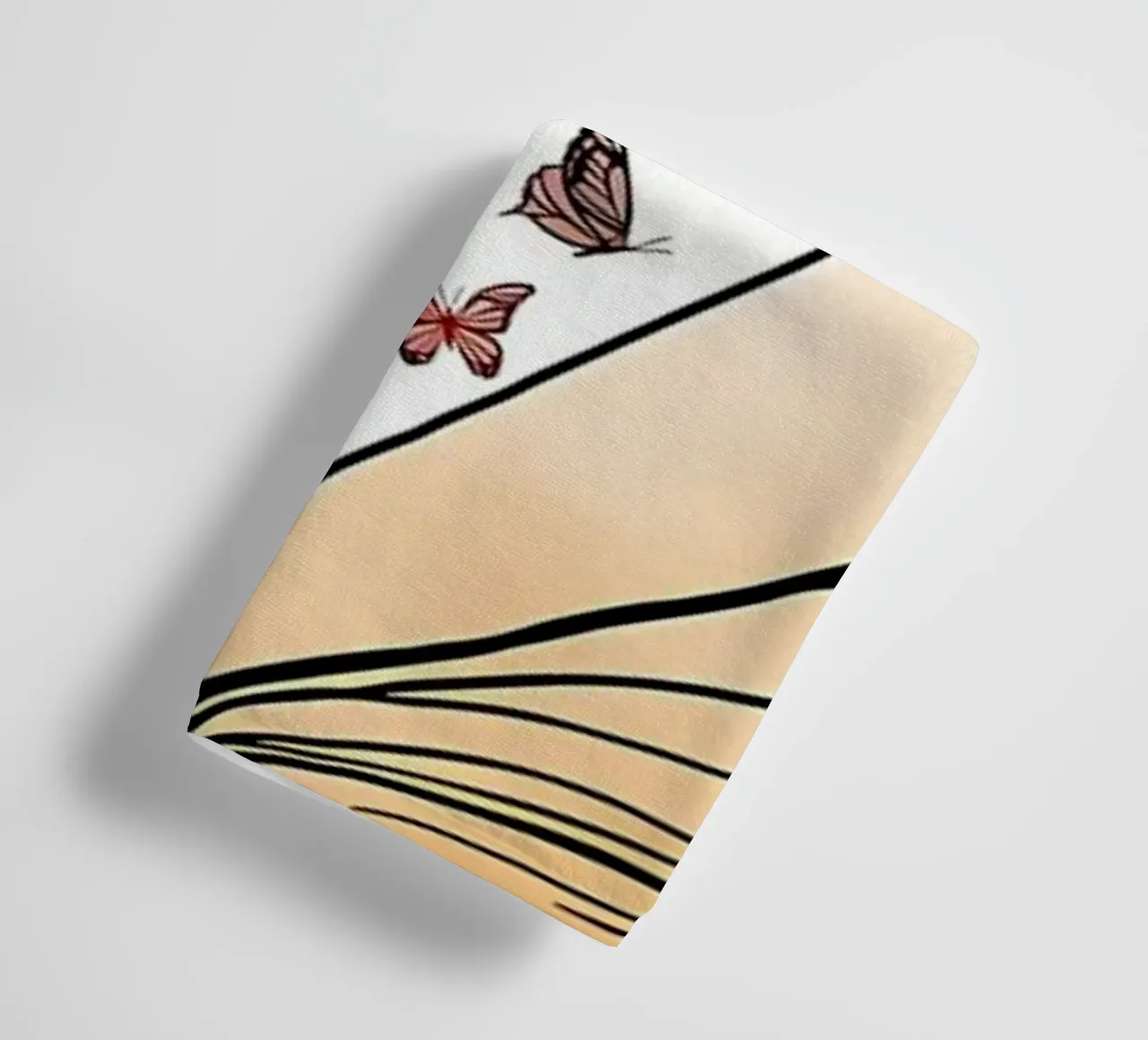 Reading Books towel by Aiden Garcia